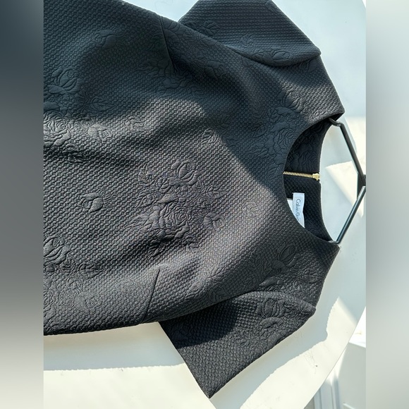 Calvin Klein black flared dress size size 8 - Picture 3 of 4